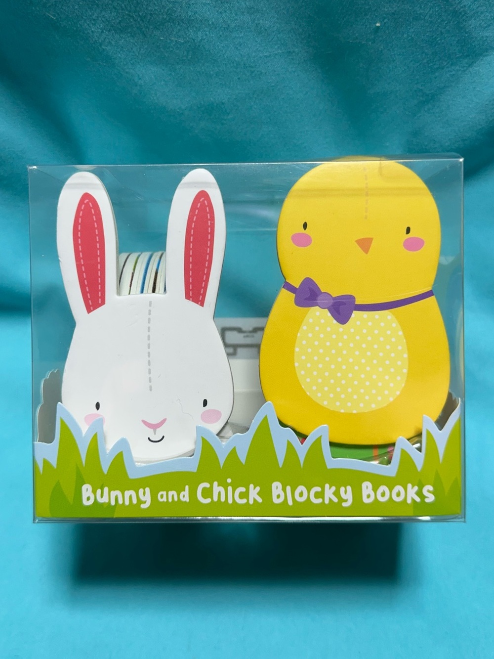 Bunny and Chick Blocky Books - Kids Board Book Set